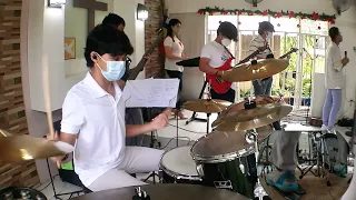 Happy Day - Fee // CFGC Drum Cover + Foot cam + 60 fps