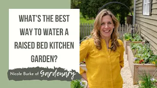 What's the Best Way to Water a Raised Bed Vegetable Garden and How Often Should You Water?