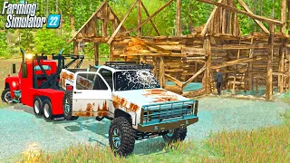 REBUILDING OUR TOWN (FLOOD DAMAGE) | CAN WE MAKE MILLIONS? FARMING SIMULATOR 22