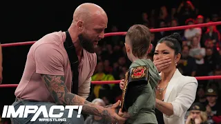 Josh Alexander Emotionally RELINQUISHES IMPACT World Championship | IMPACT Apr. 6, 2023