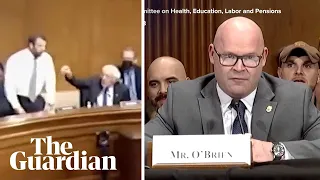 'Stand your butt up': Republican senator challenges Teamsters chief to fight during hearing