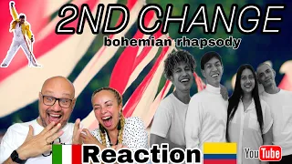 2ND CHANCE - BOHEMIAN RHAPSODY (Queen) - X Factor Indonesia 2021 |🇮🇹Italian And 🇨🇴Colombian REACTION