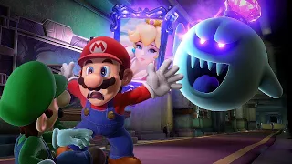 Luigi's Mansion 3 + Super Princess Peach - 2 Player Co-Op - Full Game Walkthrough (HD)