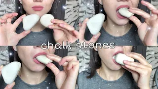 Chalk stones/меловые камни @Shelk Melk #crunch #chalk #мел #мелоежка #хруст #clay #asmr #глина #clay