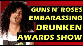 Guns N' Roses  Duff and Slash's Hilarious American Music Awards Appearance Appetite for Destruction