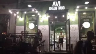 день народження вв / DZYGA BAND в ресторане  Avi Green Food