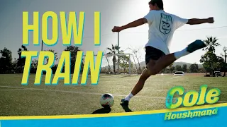 CROSS-TRAINING AND PLAYING SOCCER!! || COLE HOUSHMAND
