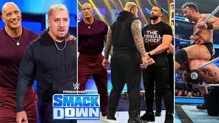 WWE SmackDown 19 April 2024 - The Rock Joins Solo Sikoa, Roman Reigns And Usos, LA Knight Vs AJ ?