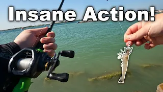 Fishing with Live Shrimp in Port Aransas, Texas (Saltwater Jetty Fishing)