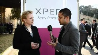 Sony Mobile Messeneuheiten - Susanne Burgdorf Interview - MWC 2012 - androidnext.de