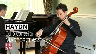 Haydn Cello Concerto in D | LDSM 2014 cello masterclass with Robert Cohen