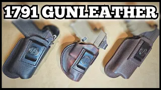 1791 Gunleather / Smooth Concealment / Fair Chase / 3-Way Concealment Holsters