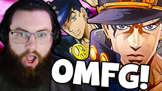 First Time REACTING to JoJo's Bizarre Adventure Openings (1-17) Non Anime Fans!