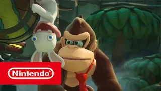 Mario + Rabbids Kingdom Battle - Donkey Kong Adventure - E3 2018 Trailer