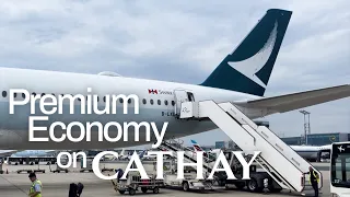 Cathay Pacific A350-1000 Premium Economy | Frankfurt ✈ Hong Kong