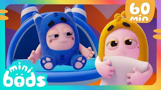 The Sleepiest Sleepover Party Ever! 💤 | Minibods | Preschool Cartoons for Toddlers