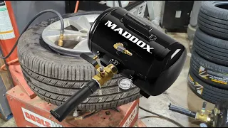 Tire bead seater / sealer from Harbor Freight - MADDOX Bazooka