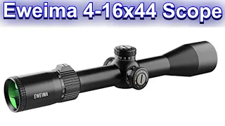 Best Scope Under 200 Eweima 4-16x44 First Focal Plain Rifle Scope Review from Amazon