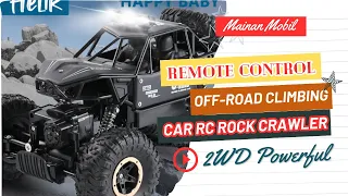 Mainan Mobil Remote Control off Road Climbing Car RC Rock Crawler 2WD Powerful