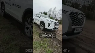 Hyundai Palisade на бездорожье