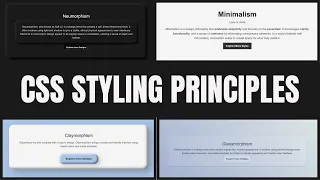 CSS Styling Principles