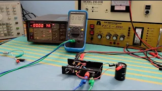 Yet another capacitor leakage testing video