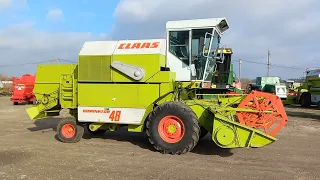 CLAAS DOMINATOR 48 3m.  Демонстрація роботи . www.tatt.com.ua