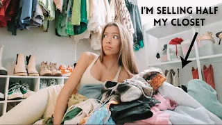 INTENSE closet clean out!! ~vlogmas day 19~