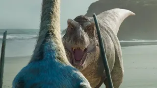 Quetzalcoatlus Challenging Tyrannosaurus [Prehistoric Planet]