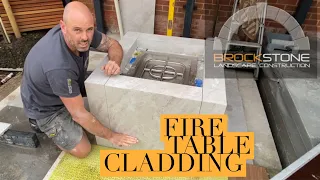 Fire Table - Cladding