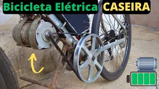 Bicicleta Elétrica CASEIRA 800W (Muito Potente)