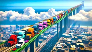 1 Hour Truck parkour Race Challenge 200.300% need milk After Playing This Race Of GTA 5!