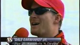 Dale Earnhardt, Jr. Reveals Concussion - 2002 Protection One 400