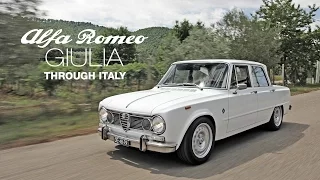 1972 Alfa Romeo Giulia Super through Italy, Lago Bolsena