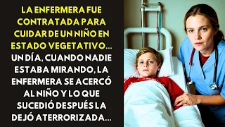 LA ENFERMERA FUE CONTRATADA PARA CUIDAR DE UN NIÑO EN ESTADO VEGETATIVO... UN DÍA, CUANDO NADIE...