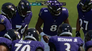 Madden NFL 24 | Jacksonville Jaguars vs Baltimore Ravens - Gameplay PS5