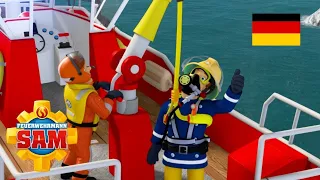 Feuerwehrmann Sam Deutsch | Ein Ausflug ins Wasser - Megawellen | Kinderfilme