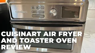 Cuisinart Air Fryer and Toaster Oven (TOA-65) Review and Demo