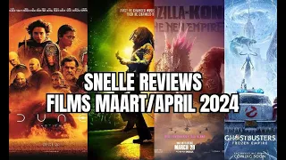 Snelle Reviews - Films Maart/April 2024