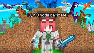 ABBIAMO SCARICATO 9,999 MODS SU MINECRAFT!