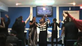 Faith In Action Praise Team singing "Bow Down And Worship" by Paul Morton