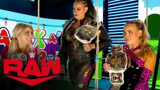 Alexa Bliss creeps out WWE Women’s Tag Team Champions Natalya & Tamina: Raw, May 17, 2021