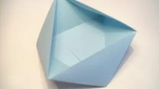 Origami Triangular Box