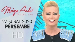 Müge Anlı ile Tatlı Sert 27 Şubat 2020 | Perşembe