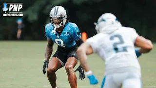 Training Camp Day 3: 1-ON-1 (WR vs DB) || Carolina Panthers 2021