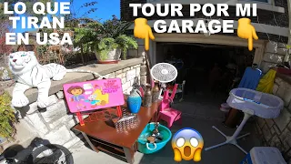 🙋👉 TOUR por mi GARAGE de lo / LO QUE TIRAN EN USA LOS MILLONARIOS / VENTA DE GARAGE EN USA