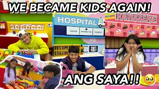 WE BECAME KIDS FOR A DAY! (ANG SAYA 🥹) | Grae and Chloe