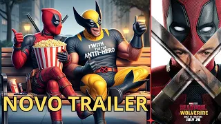 Novo Trailer Deadpool e Wolverine - MARVEL