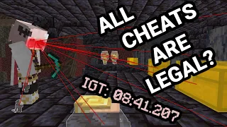 I CHEATED to beat the Minecraft WORLD RECORD (Hypermodded Speedrun)