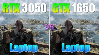 RTX 3050 Laptop vs GTX 1650 Laptop : Gaming Test - How Big is The Difference ?